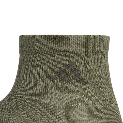 Image of adidas Men's All Day Training Quarter Socks sports performance above the ankle height with cushioning for running (3-Pair)