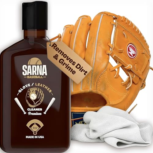 SARNA BASEBALL Glove & Leather Cleaner, 8 Oz – Gently