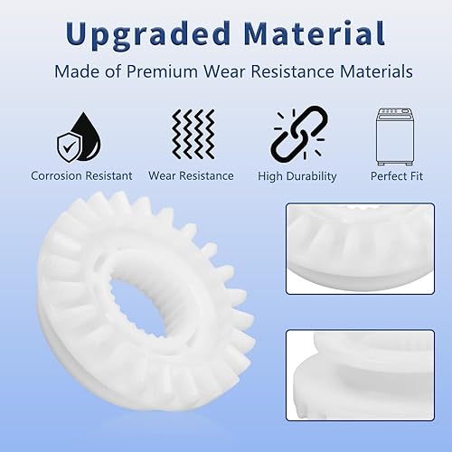 Miniatura 4 de Embrague de lavadora WH05X24185 actualizado para pieza de repuesto de lavadora Hotpoint GE, sustituye a 4588013, AP5993402, PS11729473