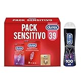 Durex Sensitivo Suave 24u: Preservativos Finos para Mayor Sensibilidad, Extra Lubricados, de perímetro estándar y forma Easy-On