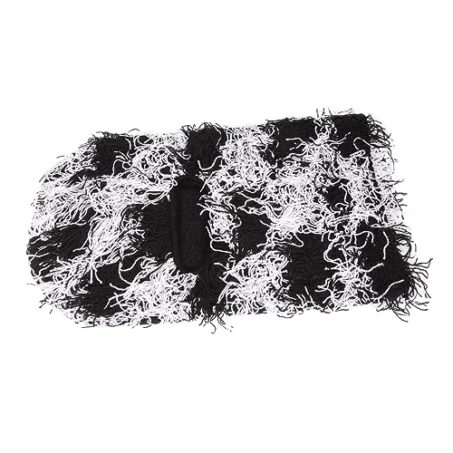 Pasamontañas tipo gorro tejido negro para hombres y mujeres, cortaviento, multiusos para deportes al aire libre, transpirable y cálido, ideal para senderismo y pesca