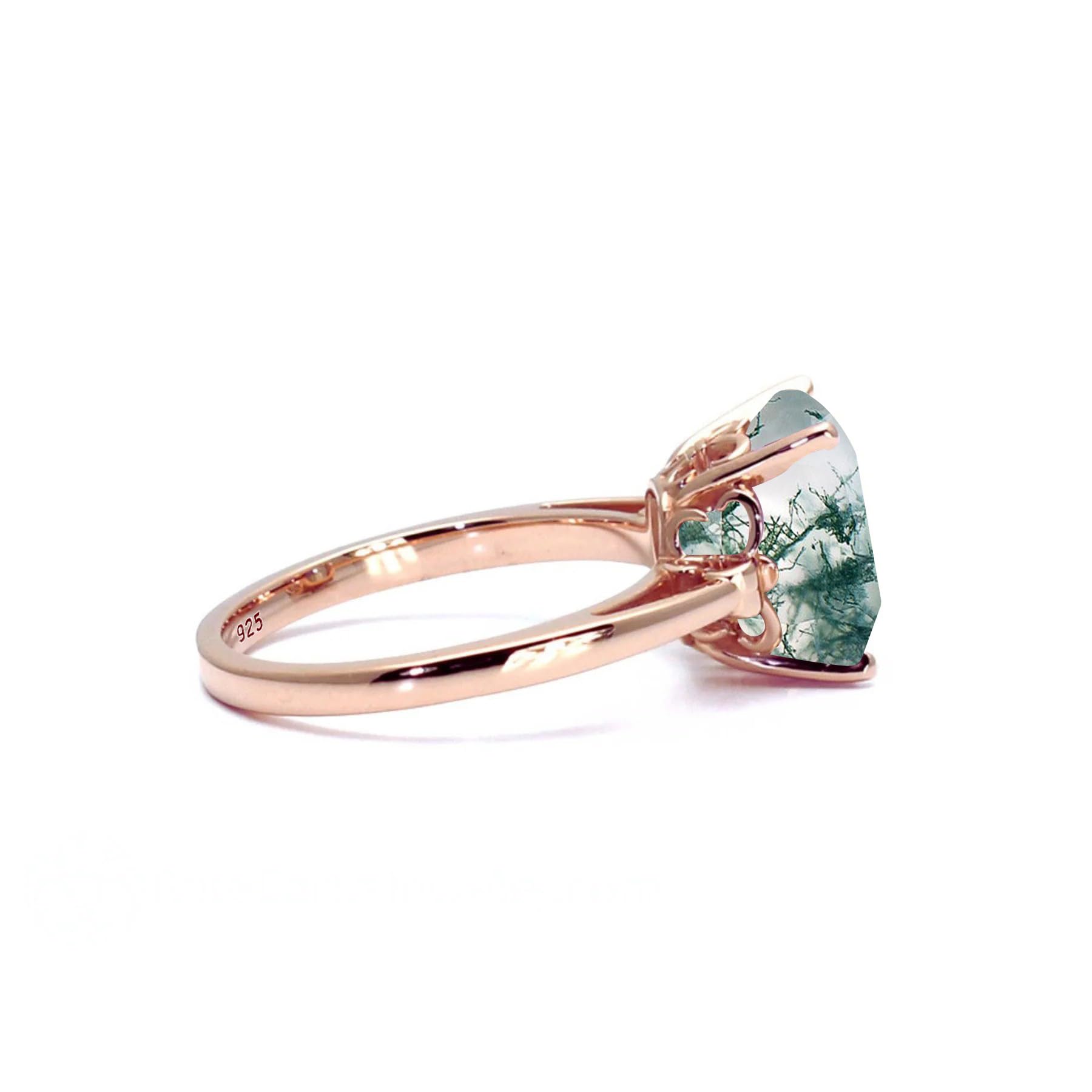 Exquisiter natürlicher Geburtsstein-Edelstein-Ring, handgefertigter Boho-Schmuck, 925er-Sterlingsilber-Ring für Frauen