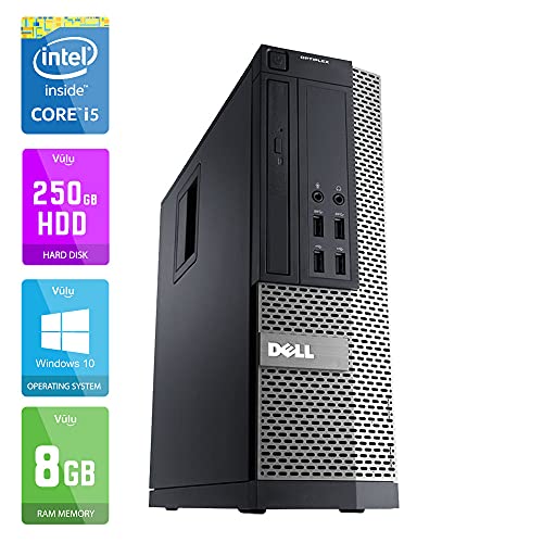 Complete set Dual 22 inch Monitors & Dell OptiPlex - Core i5-3470 - 8GB RAM - 250GB HDD - WiFi - Windows 10 64-Bit Desktop PC Computer (Renewed) - Image 3