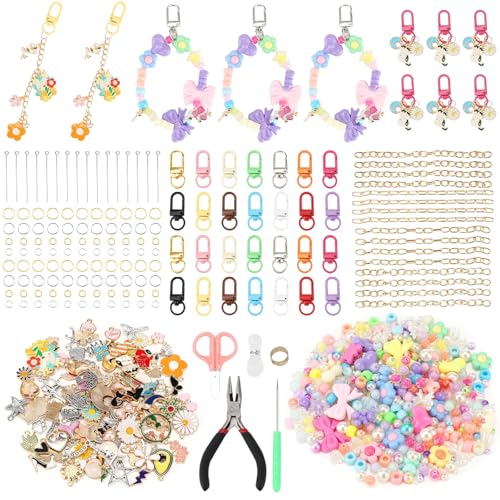 Kit de fabricación de llaveros creativo ideal para regalar y diseñar recuerdos detallados