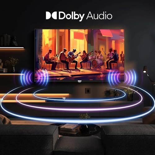 RCA TV 32 Pouces (80 cm) sans Bord LED HD Téléviseurs avec Triple Tuner (DVB-T/T2-C-S/S2), HDMI, CI+, Lecteur Multimédia USB, Mode Hôtel, Dolby Audio (NRB32HQ1, 2024) – Image 8