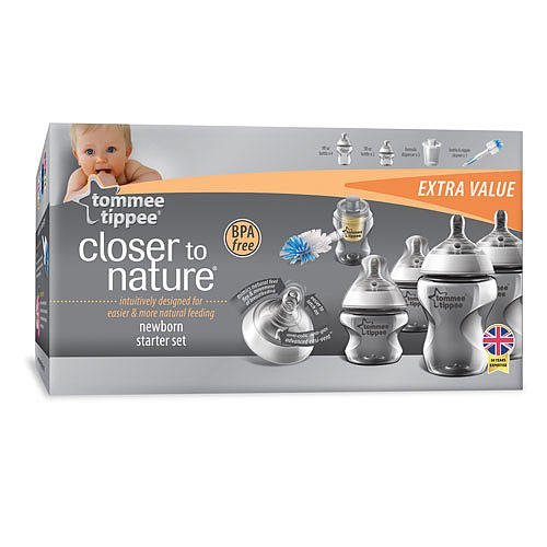 Tommee Tippee Closer to Nature Newborn Starter Set Baby