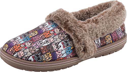 Skechers Too Cozy-Chic Cat 33347-MLT, Womens slippers, multicolour, 39 EU