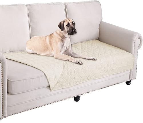 Miniatura 101 de Ameritex - Manta impermeable para cama de perro, manta reversible para muebles, cama, sofá (30 x 70 pulgadas, color gris y gris oscuro)