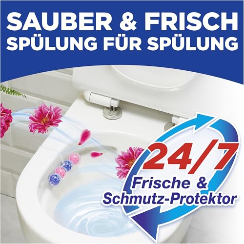 WC Frisch Kraft Aktiv Duftspüler Blütenfrische (3er), Klostein Einhänger – Ansicht 8