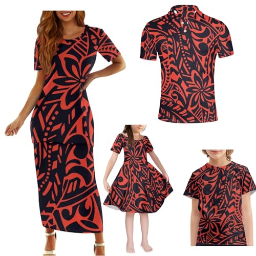 Vestidos Polinesios para Niñas miniatura 1