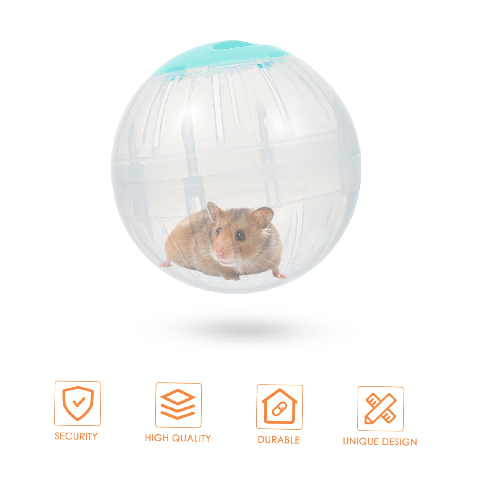 Yardwe 4stücke Hamster Laufbälle Transparente Sportkugeln Für Kleine Tiere Für Hamster Und Zwerghamster Fördert Und Hält Tiere