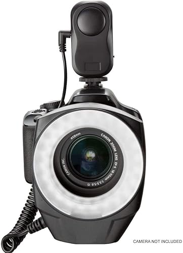 Anillo de luz LED macro dual/flash para Fujifilm X-T4 (aplicable para todos los lentes Fuji)