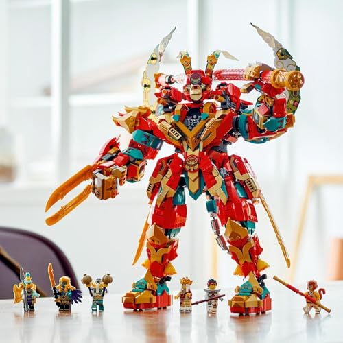 Image of LEGO Monkie Kid 80045 Monkey King Ultra Mech Building Toy Set (1,749 Pieces) Multicolor 1705