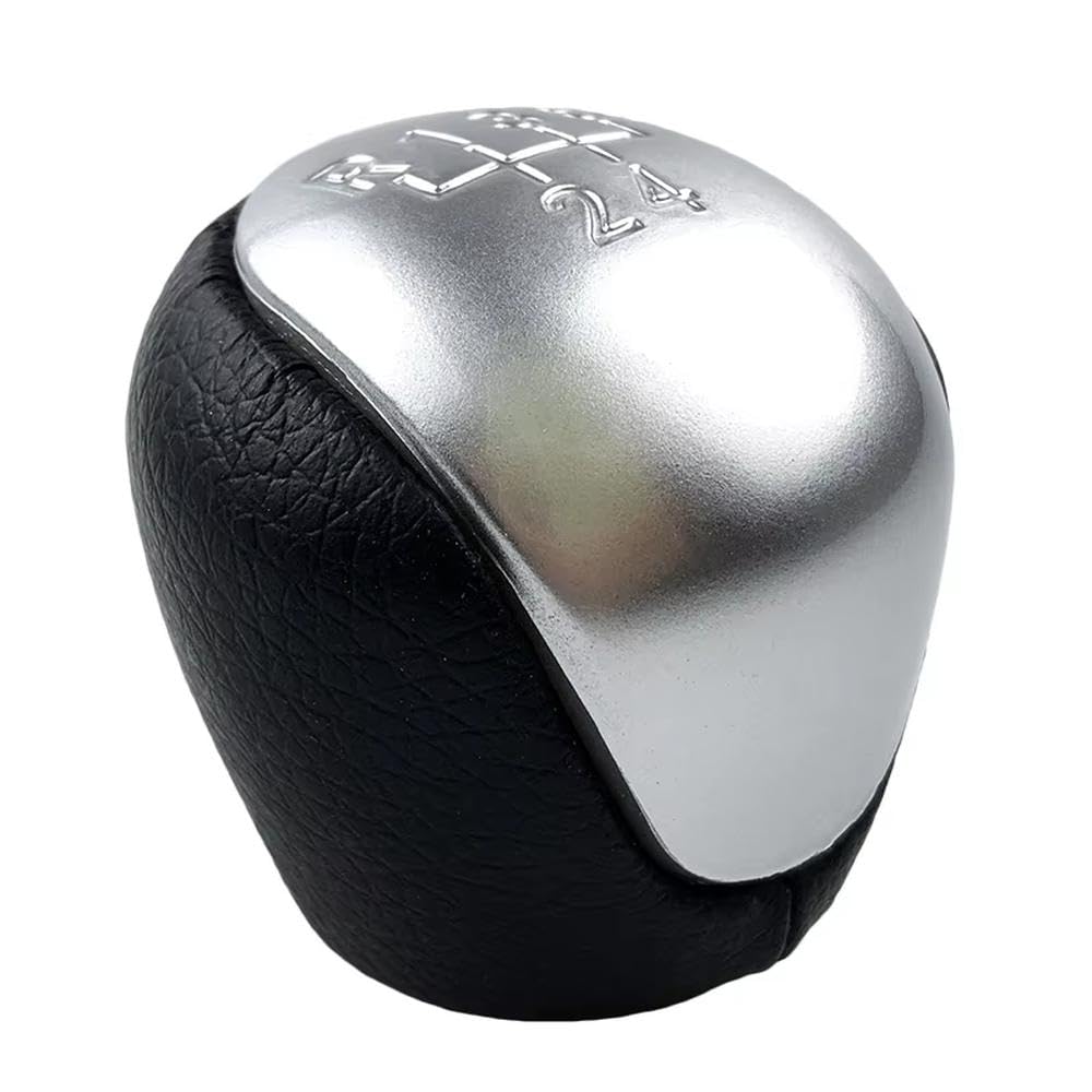 Poanbcgy Silver Manual Gear Shift Knob For Hyundai Elantra 2008-2016 For Touring I30 For Kia Forte Soul Auto Parts