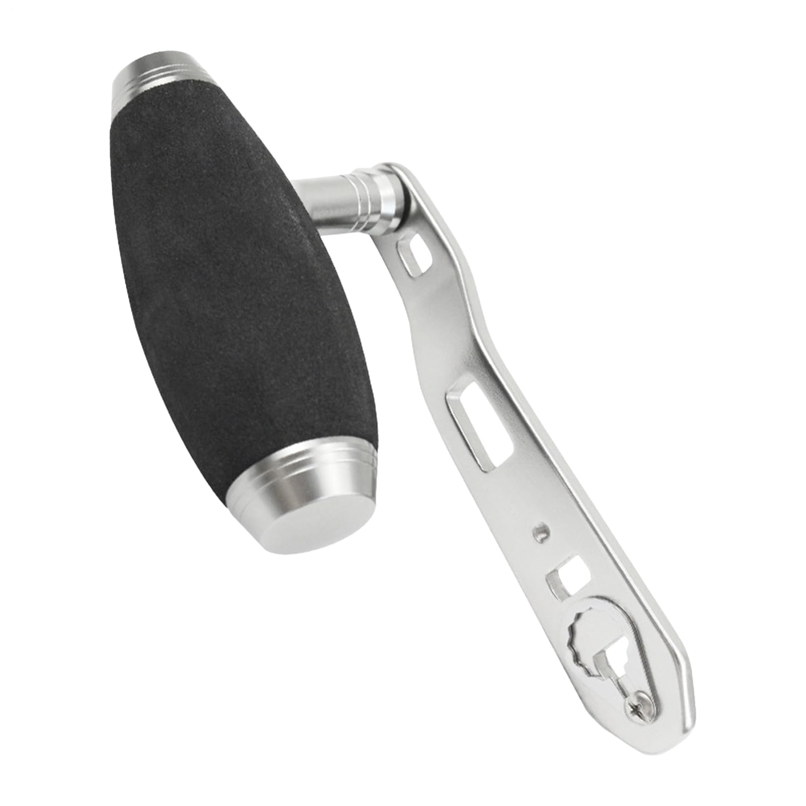 Poignée de moulinet – Outil d'enroulement de type T – Poignée de canne à pêche de type T pour trou de 8 x 5 mm, pour lacs d'eau salée, étangs, ruisseaux, lancer