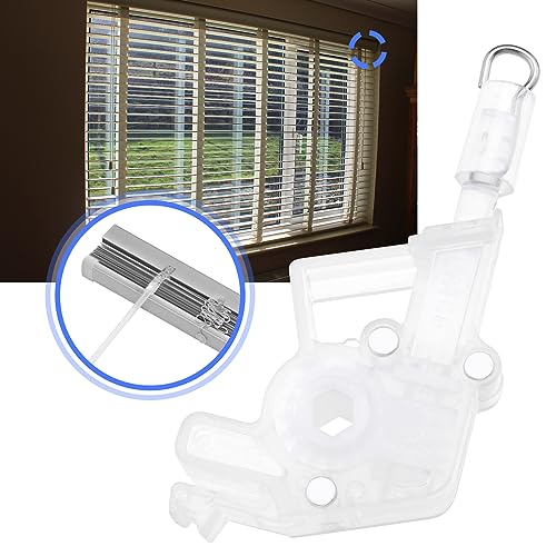 OTOTEC 4PCS 2" Low Profile Wand Tilter Mechanism with 7/32" Hexagon Shaped Gear Hook Connection for Low Rail Blinds Headrail Accessory - Image 2