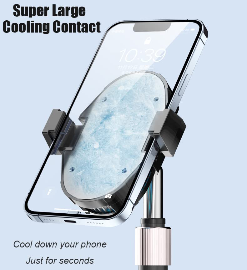 Miniatura 7 de Refrigerador semiconductor para teléfono móvil, ventilador de refrigeración para teléfono celular con chip de enfriamiento de doble semiconductor,