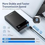 Kinhank 12TB Retro Gaming Hard Drive with 96,000+ Games,External Retro Game Hard Drive with 400+ Emulators,USB 3.0 HDD External Game Drive for PC for Win-7/8/10/11,Gifts for Men