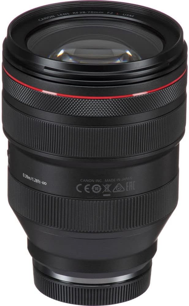 Canon RF 28-70mm f/2 L USM Lens – Ultra-Fast Standard Zoom with f/2 Aperture for Portrait, Wedding & Low-Light Photography (2965C002) + 64GB Memory Card