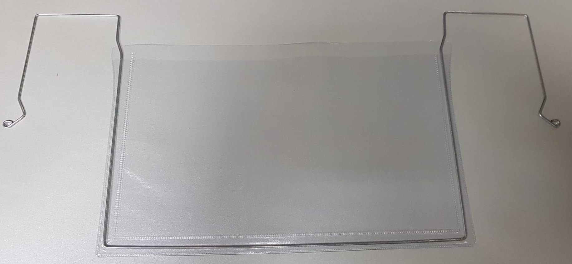 50x A5 Drahtbügeltasche (ohne Klappe), passend für A5 Querformat geeignet für z.B. Gitterboxen, Regale und Paletten