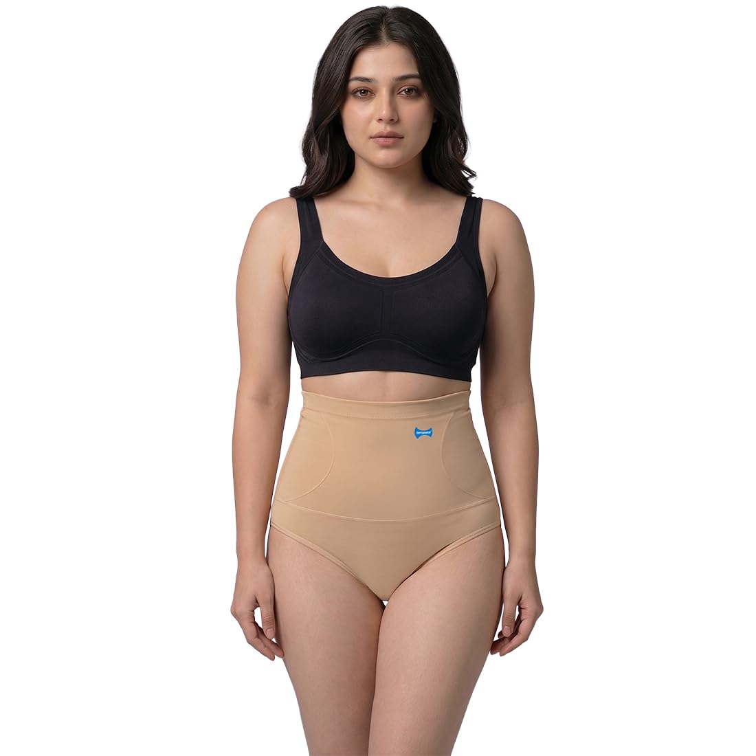 dermawear Women Blended Mini Corset High Waist Shapewear Panty-image-19