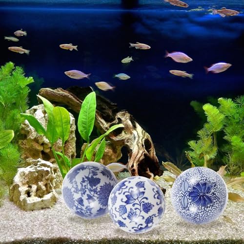 Boules décoratives en céramique pour coupelle d'eau et salon
