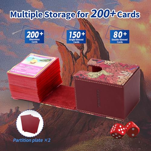 Tombert 150+ Premium Deck Box Case For Mtg thumb #2