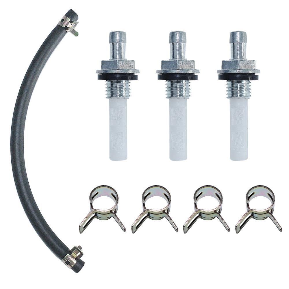 16955-ZE1-010 Gas Tank Joint Filter Fuel Line w Clamp Kit for Honda GX110 GX120 GX160 GX200 GX240 GX270 GX340 GX390 Engine Accessories