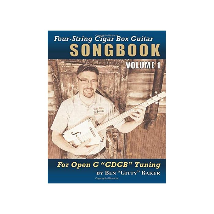 Buy FourString Cigar Box Guitar Songbook Volume 1 30 WellKnown Traditional Songs Arranged for