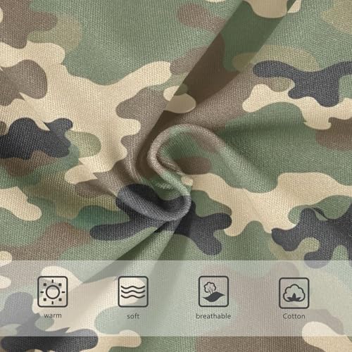 Girls Underwear Toddler 2t Cotton Panties for Girl Animals Kids Undies Briefs Classic Camouflage Green Beige3