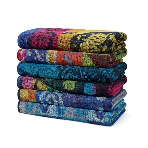 Ben Kaufman Terry Beach & Pool Towel - Large Cotton Towels - Soft & Absorbant - Assorted Colors - 30” x 60” - 6 Pack
