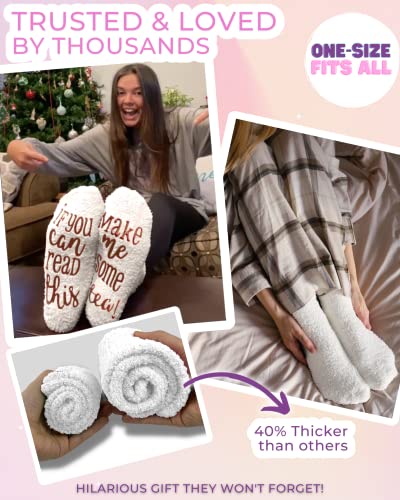 “If You Can Read This Bring Me Some Tea! ” - Funny Socks - Image 5