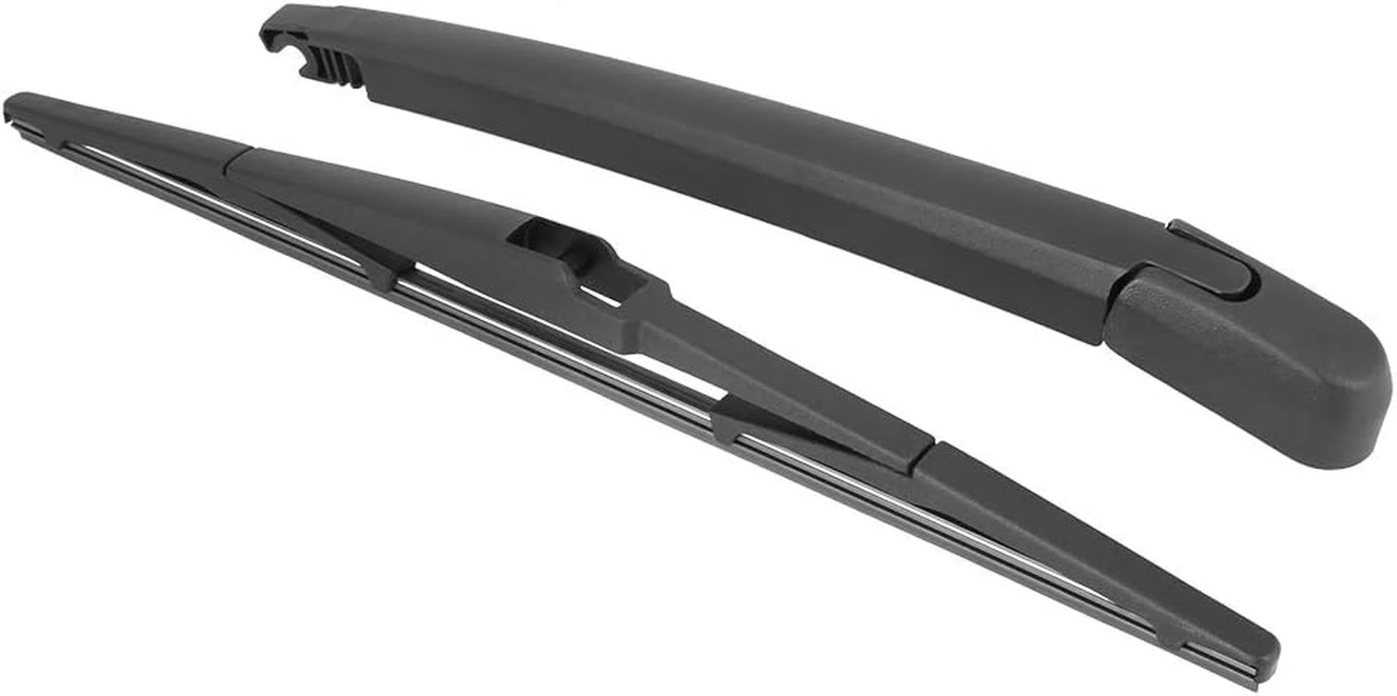Rear windshield wiper blade and arm assembly 355mm 14" for Mitsubishi Colt Plus 2004-2013 All season replacement