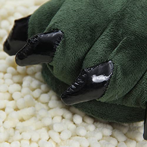 HANDKEI Unisex soft and funny paw shoes for adults and children home furry animal clothing paw shoes3