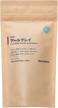 Amazon.co.jp: 無印良品 水出し アールグレイ 30g (500ml用3g×10袋 Amazon.co.jp: 無印良品 水出し アールグレイ 30g (500ml用3g×10袋