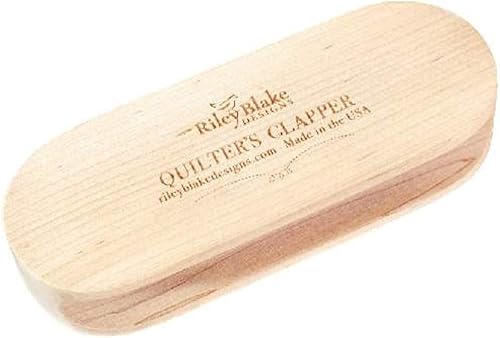 Riley Blake Design s - Juego de plancha de vapor de madera dura de 7 pulgadas para coser