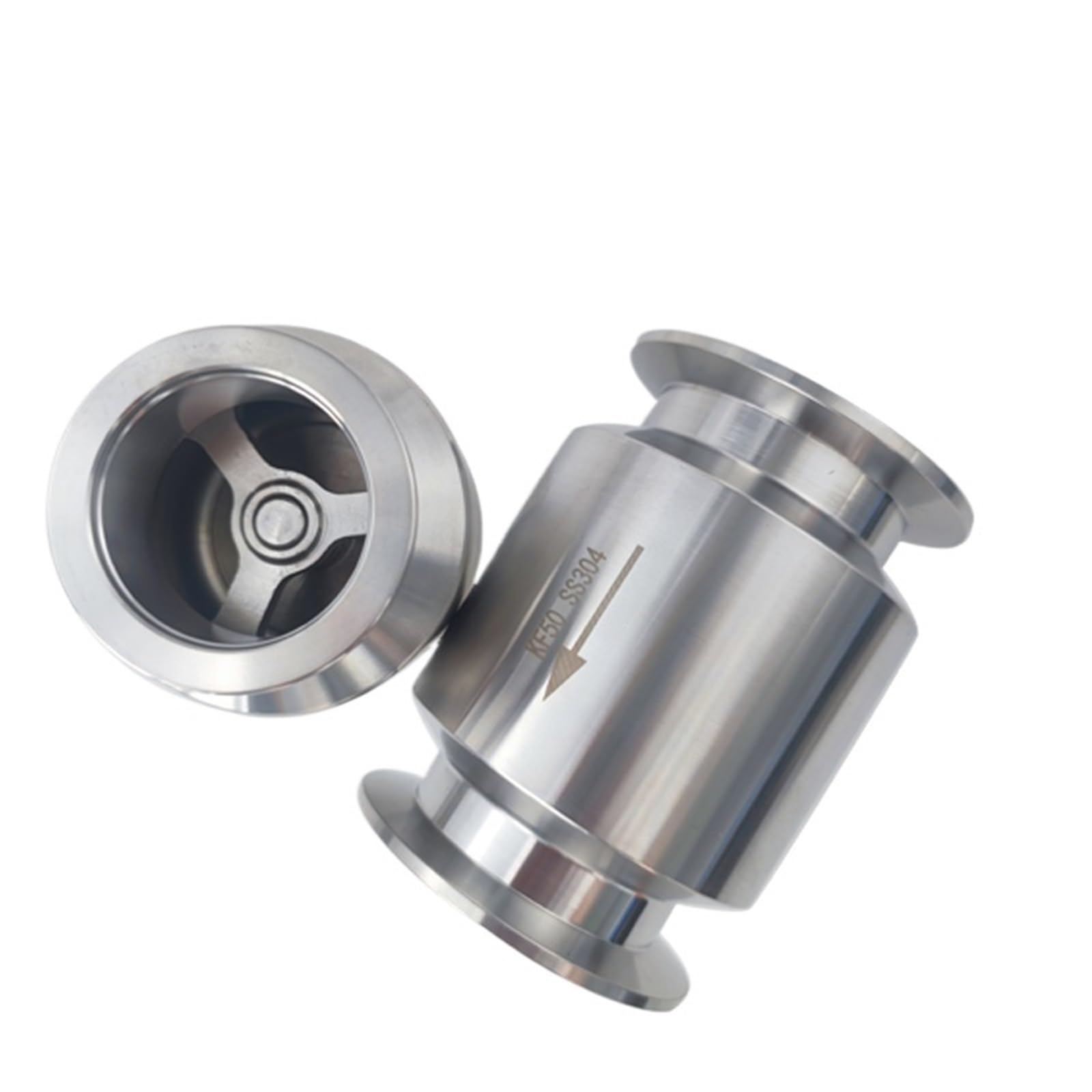 Uyzndkvsi Kf16 Check Valve 1-Way Stainless Steel Check Valve Kf25 Kf40 Kf50(Kf16)