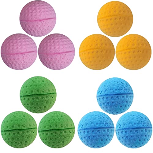 Cat Foam Ball Cat Sponge Ball Toy Cat Soccer Ball Toy (Golf Foam Sponge Ball) #TOP5