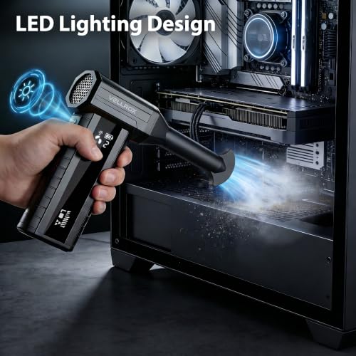 VELLROX Rechargeable Compressed Air Duster