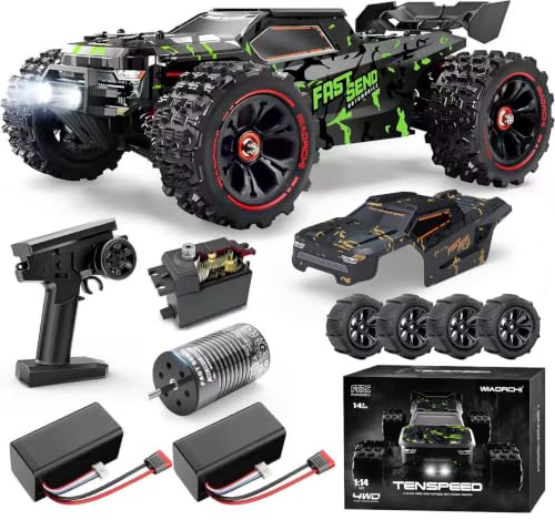 1/14 Brushless RC Cars for Adults Fast 50+ mph, RC Trucks...