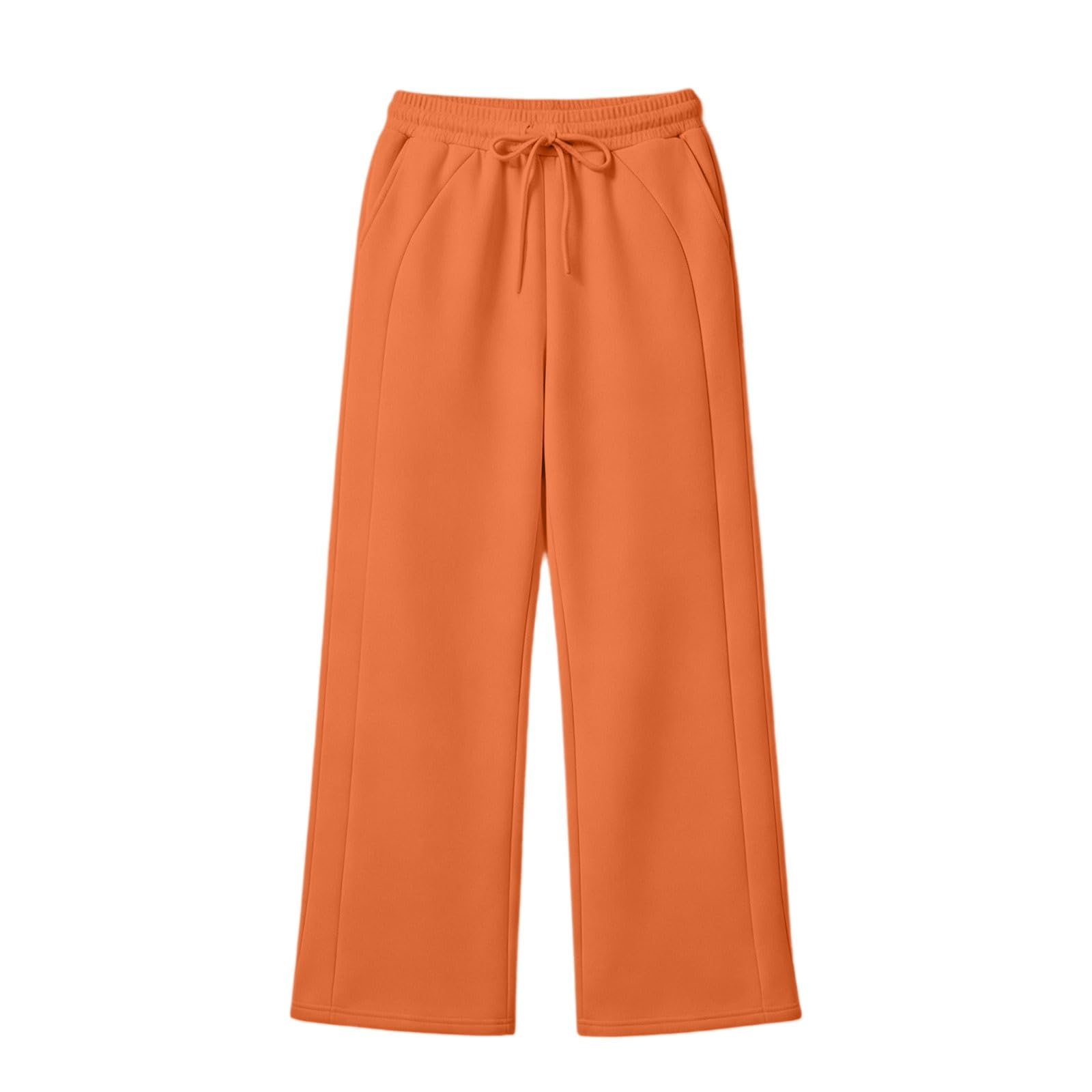 Pantaloni Tuta Donna Pantaloni Baggy con Tasche Morbidi e Comodi Pantalone Jogger in Cotone Larghi e Leggeri Pantalone Sportivi con Coulisse Pant Lunghi Tinta Unita per Allenamento Jogging Fitness