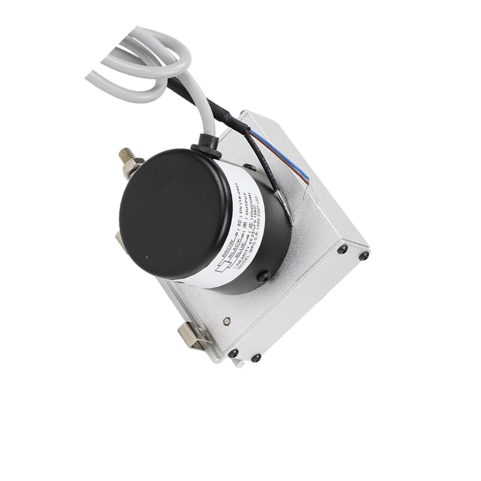 HLFLBAVATW Sensore di Spostamento del Filo di trazione da 100-2500 mm, potenziometro a Fune, Encoder di Posizione, trasduttore lineare 4-20 mA, 3 Fili(1800mm linearity0.10)