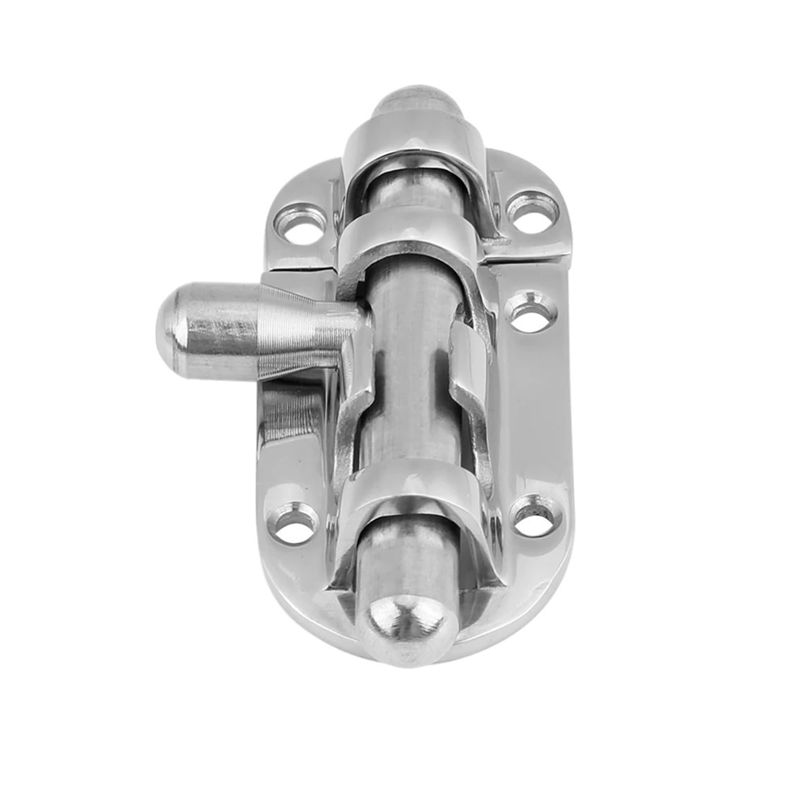 3Pc 60mm/110mm Stainless Steel Marine Boat Door Window Lock Latch Slide Barrel Bolt Clasp for Door(60mm)