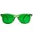 GloFX Green Color Therapy Mood Glasses Migraine Glasses Light Therapy Glasses Chromotherapy Green Colored Migraine Relief Lenses