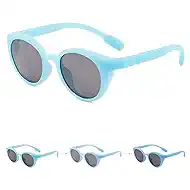 EYEBUDDY Kids Toddler Sunglasses Age 2-4/3-5 Boys Girls Polarized UV Protection Sun Glasses for Age 2-8