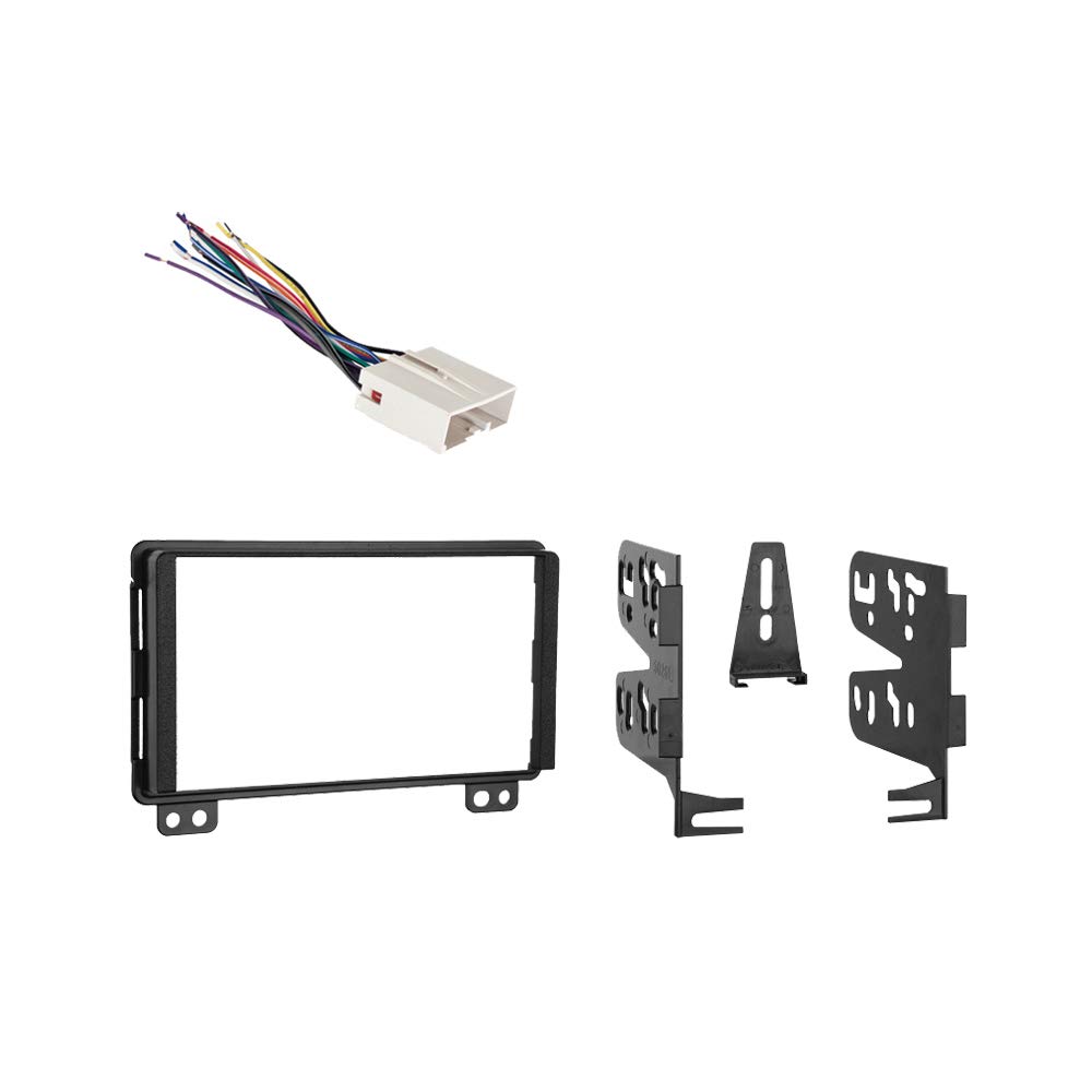 Harmony Audio Compatible with Ford Expedition 2004 2005 2006 Without NAV Double DIN Stereo Harness Radio Dash Kit