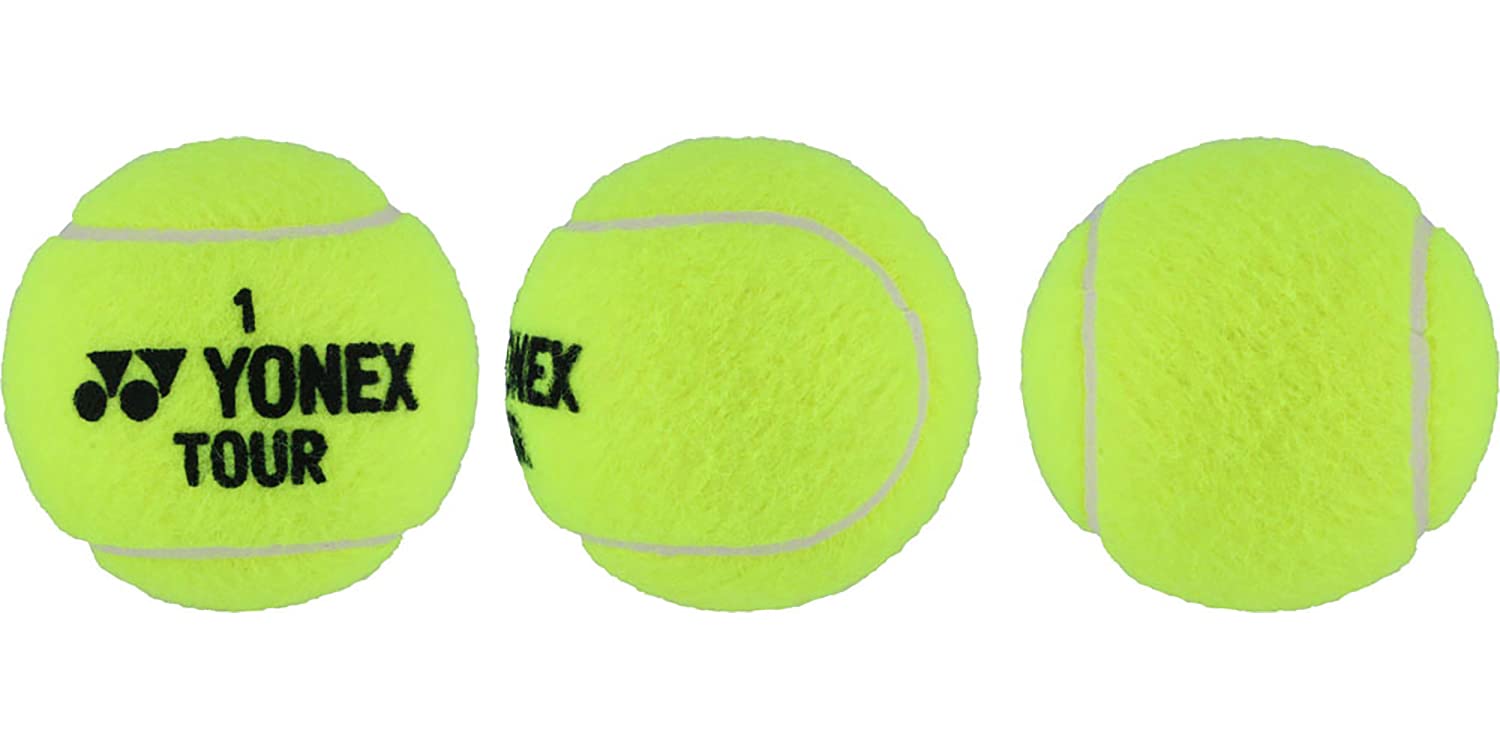 Amazon | ヨネックス(YONEX) テニスボール TOUR(ツアー) 4球入 1