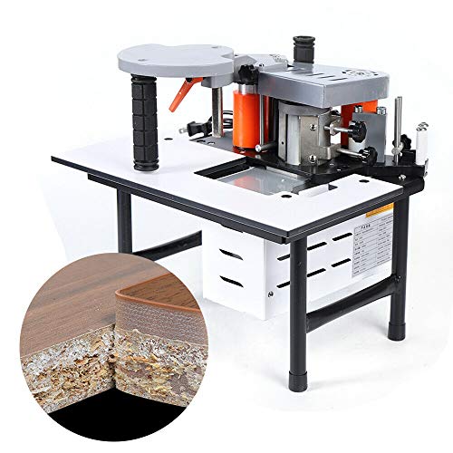 Woodworking Edge Bander Banding Machine Portable Edge Bander Curve Straight Edge Banding Machine Double-Sided Glue