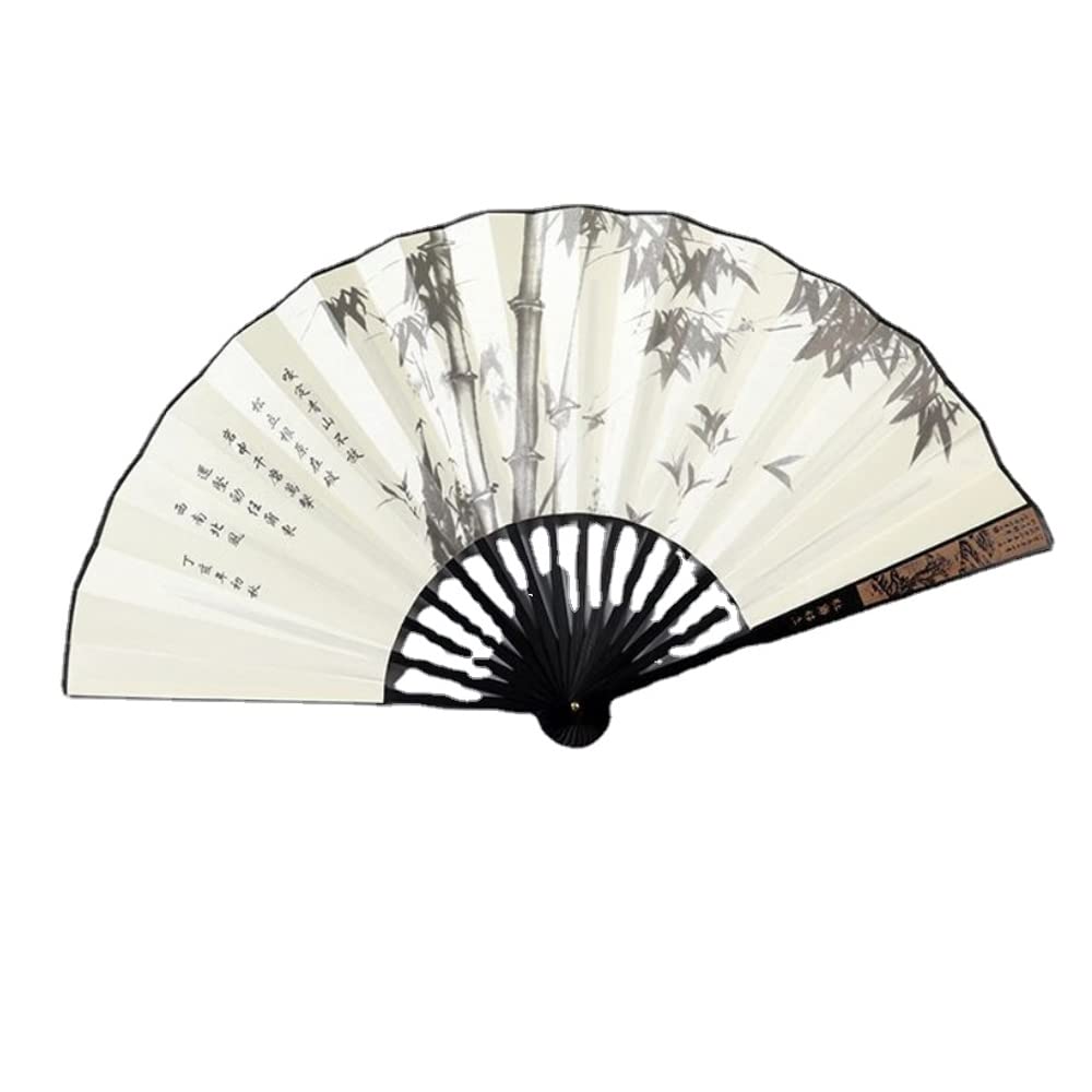 Éventail pliant de style chinois XIALON homme 33 cm anti chaleur canicule