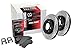 Stoptech 939.33090 Street Axle Pack Drilled, Front
